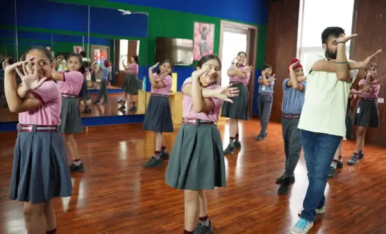  To ensure the holistic development of our students, a range of activities like dance, vocal and instrumental music, theatre, etc. are offered to the students.